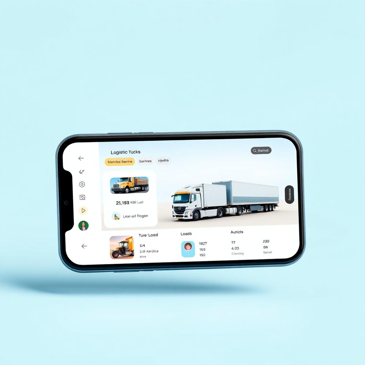 TruckConnect mobile app preview